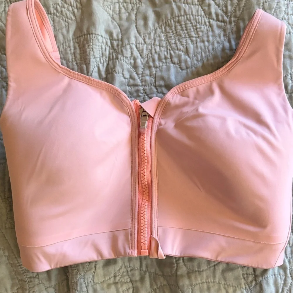 Athleta Advance Zip Front Bra | Sz 32DD
